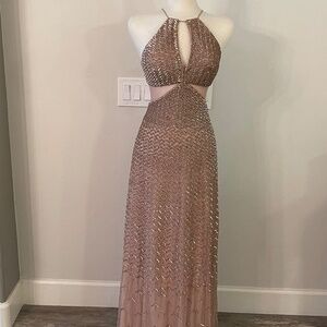 Adrianna Pappel, size 4 mauve formal gown